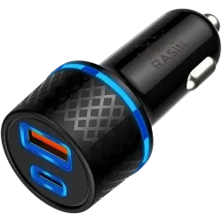شارژر فندکی 45 وات راسین مدل WKN-70